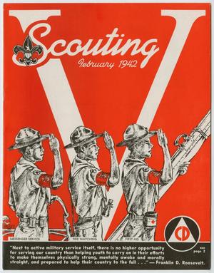 Primary view of object titled 'Scouting, Volume 30, Number 2, February 1942'.