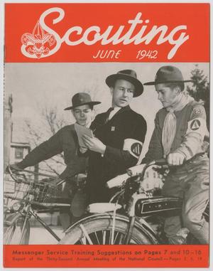 Primary view of object titled 'Scouting, Volume 30, Number 6, June 1942'.
