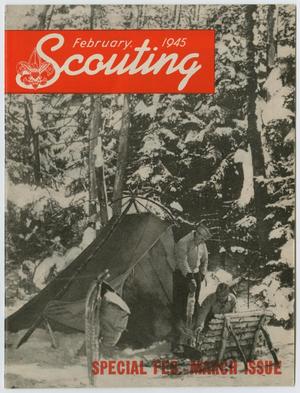 Primary view of object titled 'Scouting, Volume 33, Number 2, February-March 1945'.