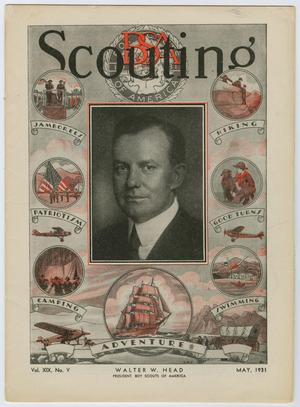 Primary view of object titled 'Scouting, Volume 19, Number 5, May 1931'.