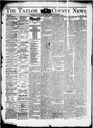 Primary view of object titled 'The Taylor County News. (Abilene, Tex.), Vol. 1, No. 34, Ed. 1 Friday, November 6, 1885'.