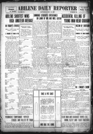 Primary view of object titled 'Abilene Daily Reporter (Abilene, Tex.), Vol. 11, No. 268, Ed. 1 Saturday, May 18, 1907'.