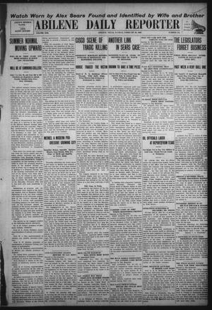 Primary view of object titled 'Abilene Daily Reporter (Abilene, Tex.), Vol. 13, No. 175, Ed. 1 Sunday, February 28, 1909'.