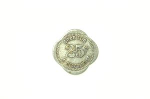 Primary view of object titled '[25-Cent Merchandise Token]'.