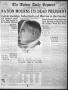 Primary view of The Abilene Daily Reporter (Abilene, Tex.), Vol. 25, No. 80, Ed. 1 Friday, August 3, 1923