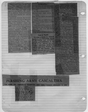 [Newspaper Clippings Relating to Jett Falls Death]