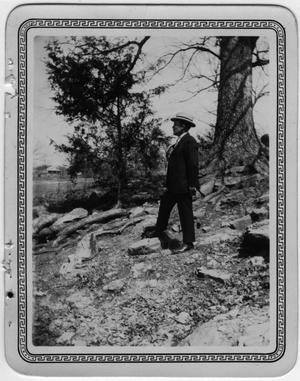 Primary view of object titled '[Walter Falls by a Lake]'.