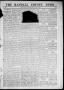 Primary view of The Randall County News. (Canyon City, Tex.), Vol. 13, No. 43, Ed. 1 Friday, January 21, 1910