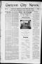 Newspaper: Canyon City News. (Canyon City, Tex.), Vol. 9, No. 8, Ed. 1 Friday, M…