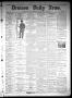 Primary view of Denison Daily News. (Denison, Tex.), Vol. 5, No. 272, Ed. 1 Wednesday, January 16, 1878