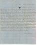 Primary view of [Letter to Jesse Grimes, October 31, 1857]