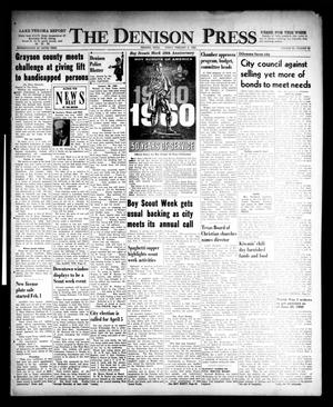 Primary view of object titled 'The Denison Press (Denison, Tex.), Vol. 32, No. 30, Ed. 1 Friday, February 5, 1960'.