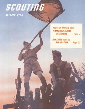 Primary view of Scouting, Volume 44, Number 8, October 1956