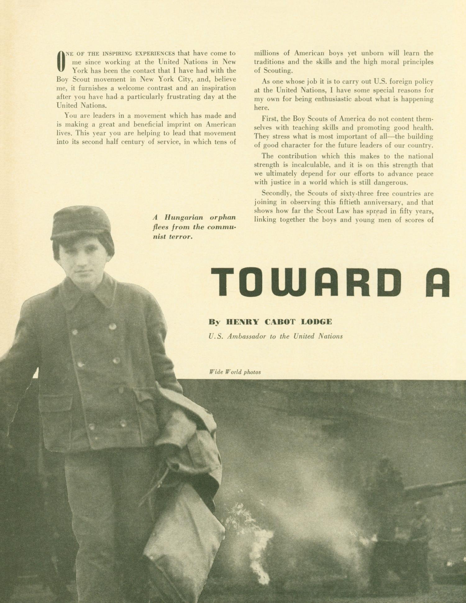 Scouting, Volume 45, Number 9, November 1957
                                                
                                                    2
                                                