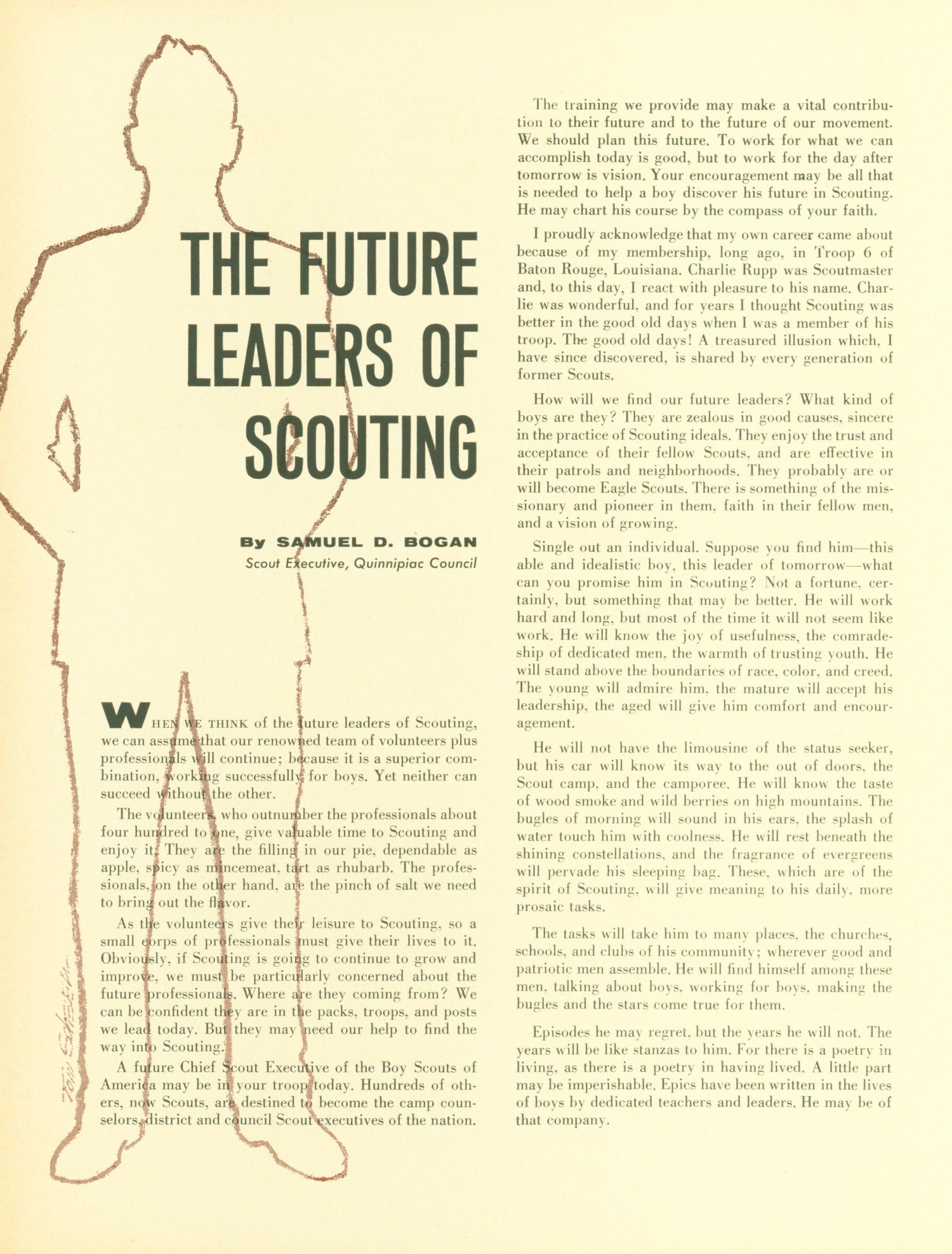 Scouting, Volume 48, Number 7, October 1960
                                                
                                                    16
                                                
