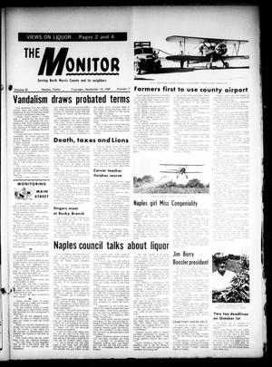 Primary view of object titled 'The Naples Monitor (Naples, Tex.), Vol. 83, No. 7, Ed. 1 Thursday, September 18, 1969'.