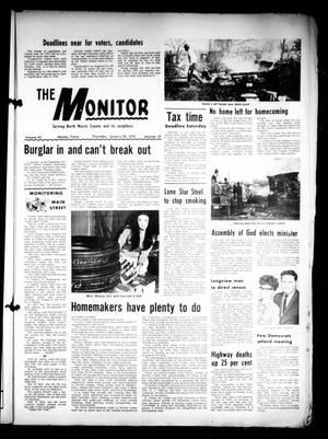 Primary view of object titled 'The Naples Monitor (Naples, Tex.), Vol. 83, No. 25, Ed. 1 Thursday, January 29, 1970'.