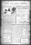 Thumbnail image of item number 1 in: 'The Atlanta News. (Atlanta, Tex.), Vol. 8, No. 31, Ed. 1 Thursday, March 19, 1908'.