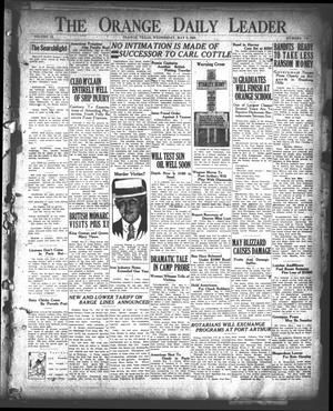 Primary view of object titled 'The Orange Daily Leader (Orange, Tex.), Vol. 9, No. 110, Ed. 1 Wednesday, May 9, 1923'.