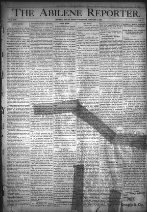 Primary view of object titled 'The Abilene Reporter. (Abilene, Tex.), Vol. 12, No. 1, Ed. 1 Friday, January 6, 1893'.