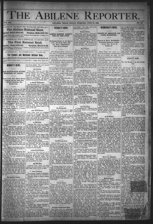 Primary view of object titled 'The Abilene Reporter. (Abilene, Tex.), Vol. 12, No. 25, Ed. 1 Friday, June 23, 1893'.