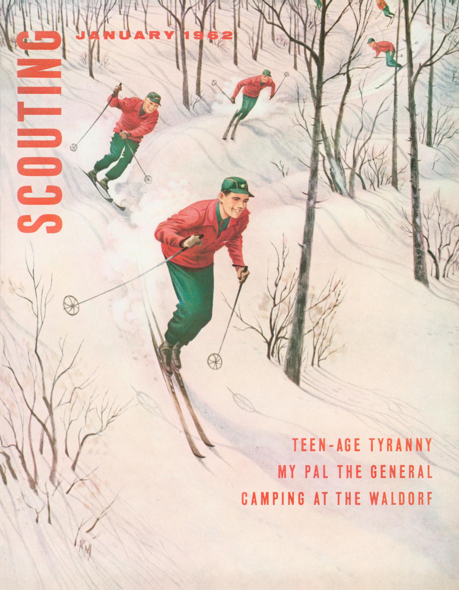 Scouting, Volume 50, Number 1, January 1962
                                                
                                                    Front Cover
                                                