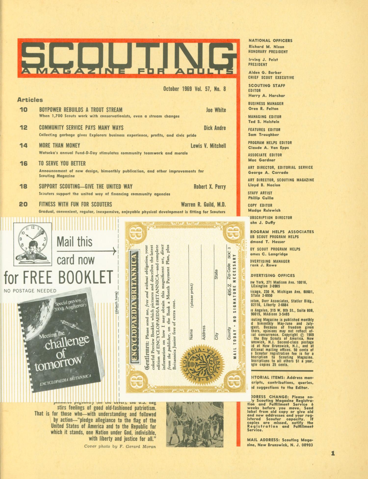 Scouting, Volume 57, Number 8, October 1969
                                                
                                                    None
                                                