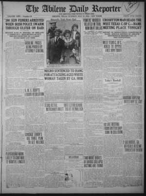 Primary view of object titled 'The Abilene Daily Reporter (Abilene, Tex.), Vol. 24, No. 20, Ed. 1 Tuesday, May 23, 1922'.