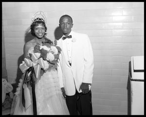 Primary view of object titled 'Crowning Queen Homecoming Night'.