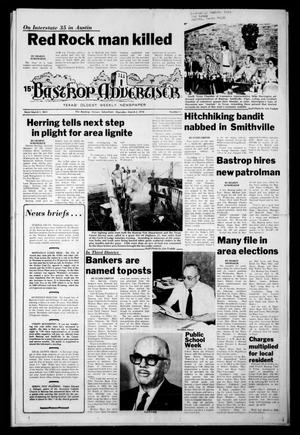 Primary view of object titled 'Bastrop Advertiser (Bastrop, Tex.), Vol. [125], No. 1, Ed. 1 Thursday, March 2, 1978'.