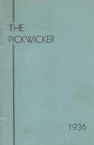 Primary view of object titled 'The Pickwicker, Volume 4, Number 1, Spring 1936'.