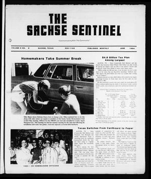 Primary view of object titled 'The Sachse Sentinel (Sachse, Tex.), Vol. 9, No. 6, Ed. 1 Friday, June 1, 1984'.