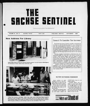 Primary view of object titled 'The Sachse Sentinel (Sachse, Tex.), Vol. 10, No. 9, Ed. 1 Sunday, September 1, 1985'.