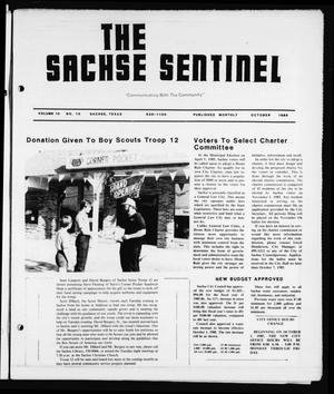 Primary view of object titled 'The Sachse Sentinel (Sachse, Tex.), Vol. 10, No. 10, Ed. 1 Tuesday, October 1, 1985'.