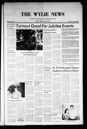 Primary view of object titled 'The Wylie News (Wylie, Tex.), Vol. 35, No. 5, Ed. 1 Thursday, July 22, 1982'.