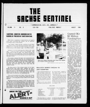 Primary view of object titled 'The Sachse Sentinel (Sachse, Tex.), Vol. 11, No. 8, Ed. 1 Friday, August 1, 1986'.