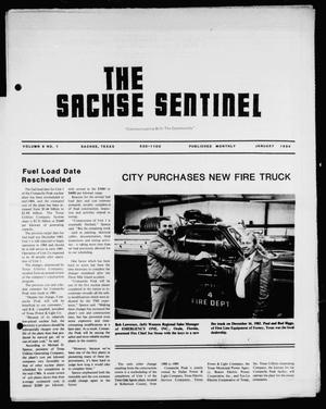 Primary view of object titled 'The Sachse Sentinel (Sachse, Tex.), Vol. 9, No. 1, Ed. 1 Sunday, January 1, 1984'.