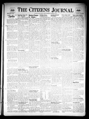 Primary view of object titled 'The Citizens Journal (Atlanta, Tex.), Vol. 66, No. 42, Ed. 1 Thursday, October 18, 1945'.