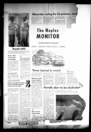 Primary view of The Naples Monitor (Naples, Tex.), Vol. 72, No. 49, Ed. 1 Thursday, July 3, 1958