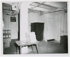 Primary view of object titled '[Second Floor of Texas School Book Depository]'.