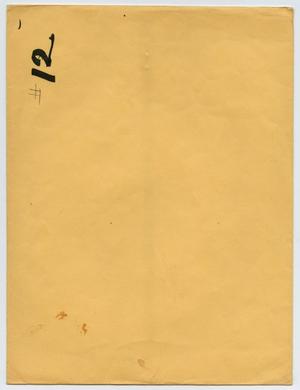 Primary view of object titled '[Envelope #12]'.