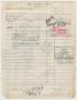 Primary view of [Property Clerk's Receipt for Map, November 26, 1963]