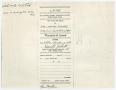 Primary view of [Warrant of Arrest Charging Lee Harvey Oswald with Murder of John F. Kennedy #1]