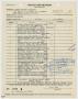 Primary view of [Property Clerk's Receipt of Lee Harvey Oswald's Belongings]