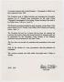 Thumbnail image of item number 1 in: '[Letter to Dallas Police Department from Edwin A. Walker, November 1991 #2]'.