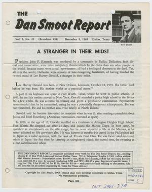 Primary view of object titled '[The Dan Smoot Report, Volume 9, December 1963 #3]'.