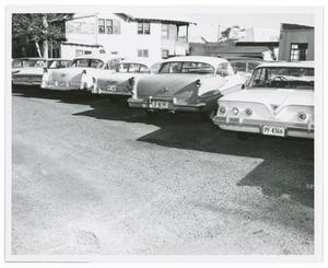 Primary view of object titled '[Cars at the Tippit Shooting #1]'.