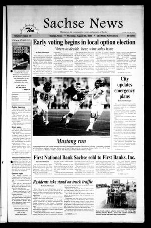 Primary view of object titled 'The Sachse News (Sachse, Tex.), Vol. 1, No. 30, Ed. 1 Thursday, August 25, 2005'.