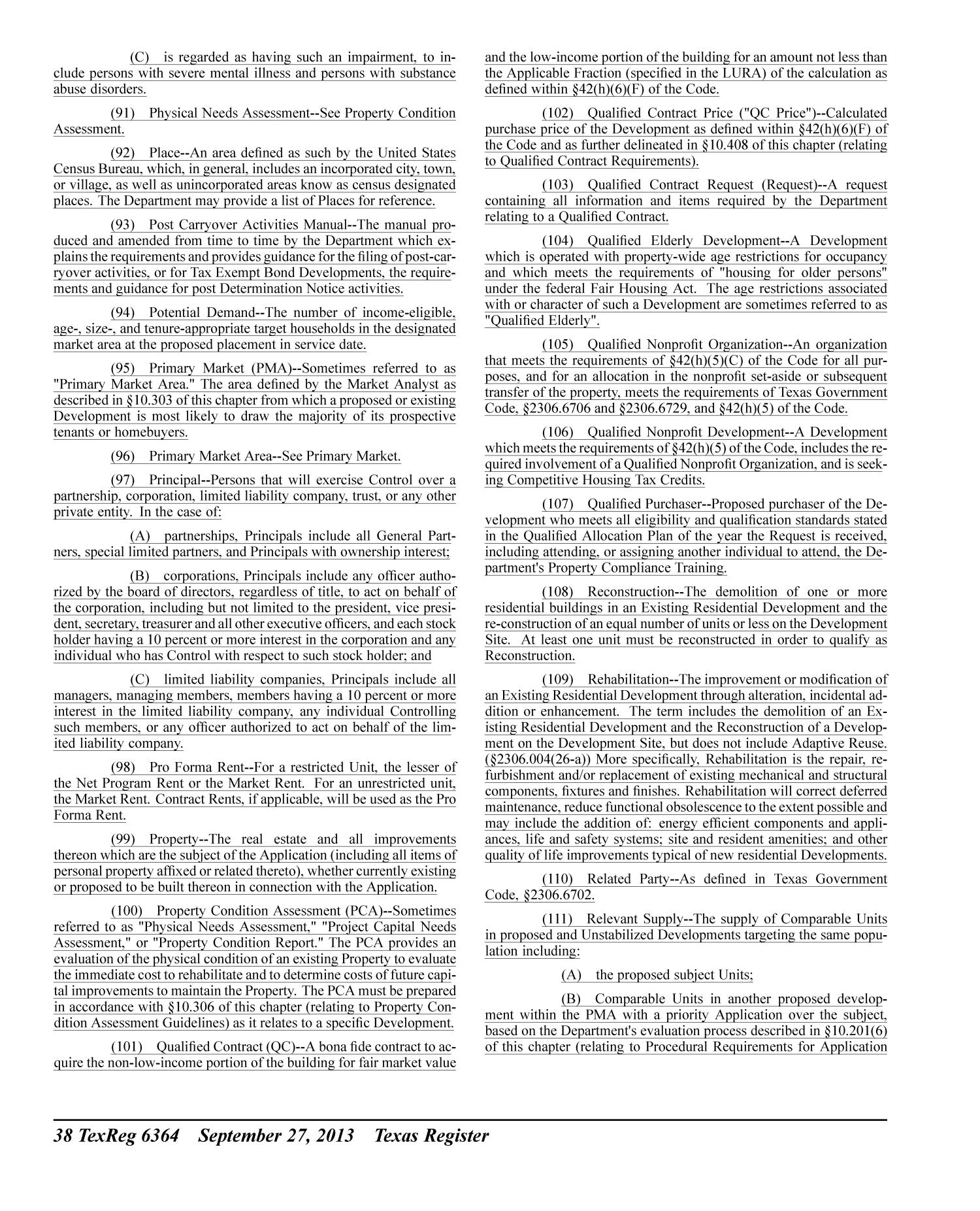 Texas Register, Volume 38, Number 39, Pages 6341-6746, September 27, 2013
                                                
                                                    6364
                                                