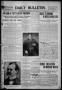 Newspaper: Daily Bulletin. (Brownwood, Tex.), Vol. 9, No. 18, Ed. 1 Wednesday, N…